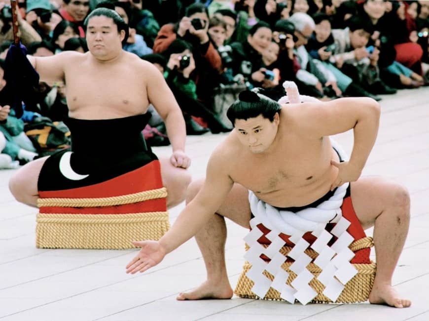 foto sumo Takanohana